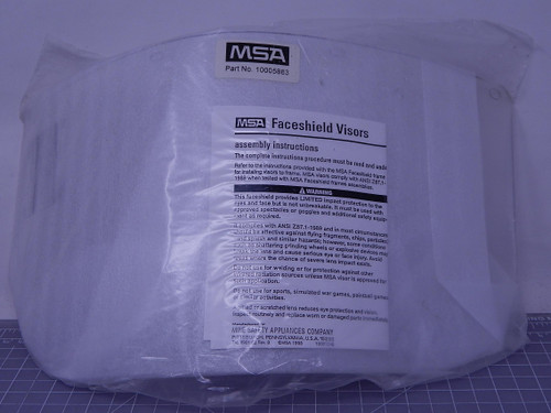 MSA 10005883    Faceshield Visors For Sale
