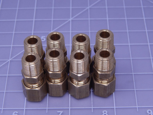 Lot of 8 Parker 2P237 PK-10   Fluid Connectors For Sale