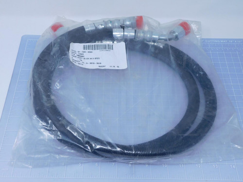 Lot of 2  3899062 4720-01-589-6309   Hose Assy; #8 CR 36.5 AFES For Sale
