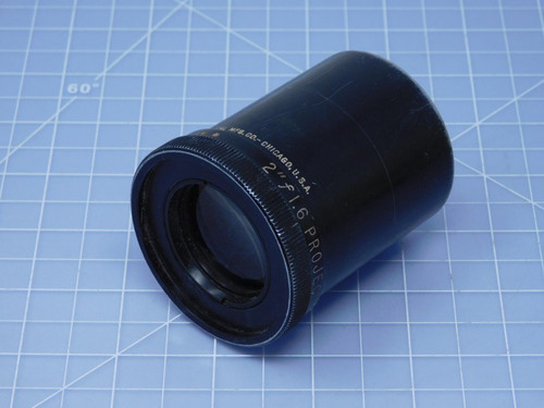 Federal Mfg. F/1.6    Projection Lens 2 In For Sale
