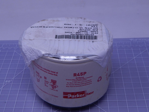 Parker Racor R45P R22146   Water Separator Replacement Element For Sale