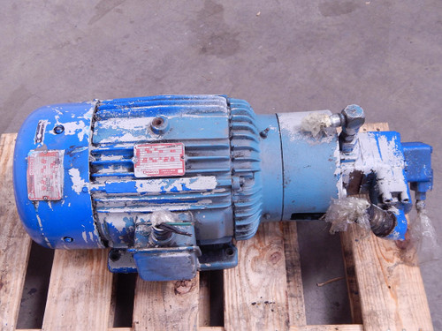 Delco 09265CNYQ    3 Phase A.C. Motor 7.5 HP  w Hydraulics For Sale