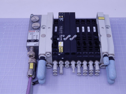Rexroth BDC-B-DP-32 0 820 055 101   Solenoid Valve w/ Manifold For Sale