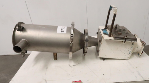 Plastic Processing Hopper S.S. For Sale