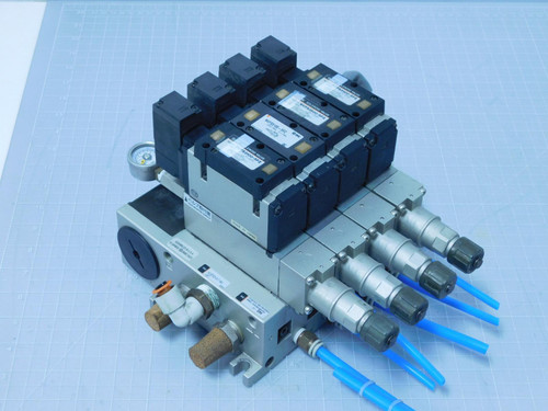 SMC NVFS3100-5FZ  Pneumatic Valve Assembly For Sale