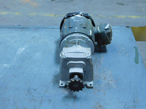 US Gearmotors CBN3012SV612.5U56  Series 3000 Gear Reducer w Motor 12.5 Ratio 1750 RPM For Sale