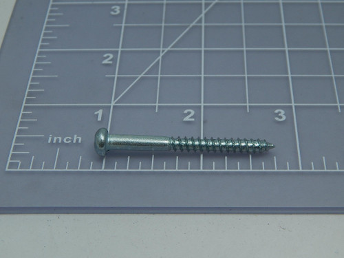 Lot of 1000 Aero Space 460160393 A  Zinc Screw, Wood 8-15 X 1.75 Steel For Sale