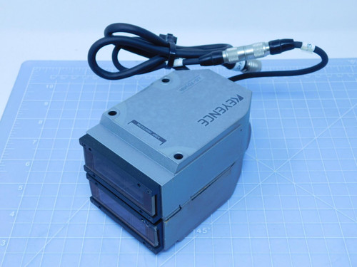 Pair od Keyence LS-7030R LS-7030T Sensor Heads For Sale