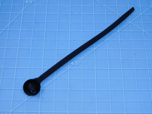 Lot of 500  17638  Black Cable Strap Tie For Sale