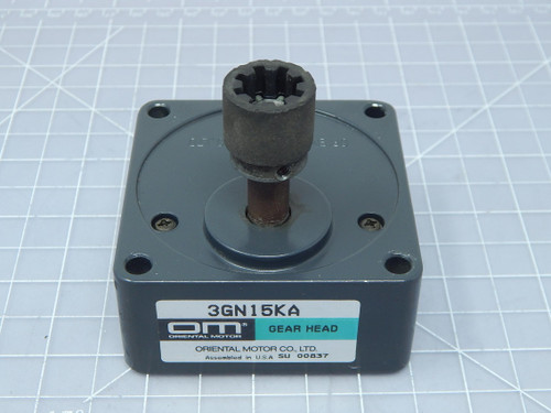Oriental Motor 3GN15KA  Gear Head For Sale