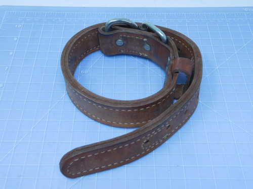 Fur-Pets   Brown Leather Belt Dog Collar For Sale