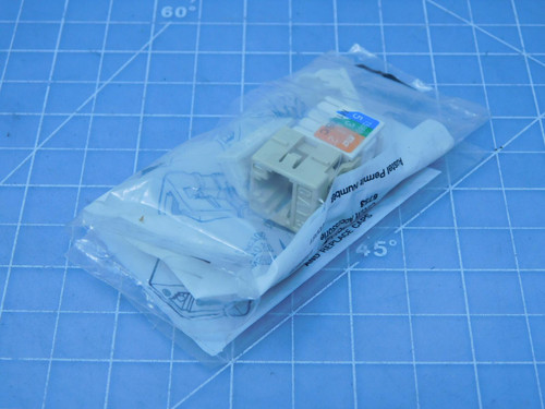 Lot of 7 Lucent M100BH-246 106821598  Phone Conductor Modular Jack For Sale