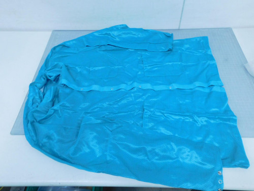 Uniform Technology BR4L-44TL  Paint Spray Coverall Blue L For Sale