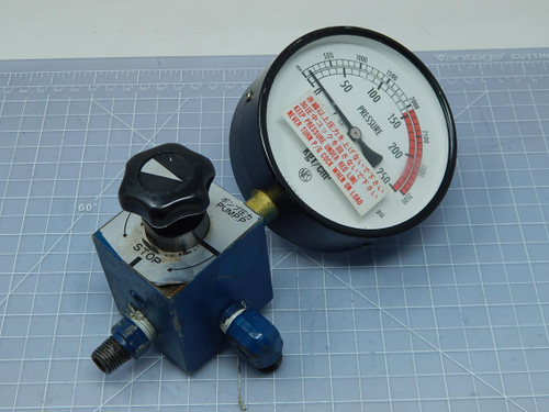 Nissei 3517735  Pressure Gauge For Sale