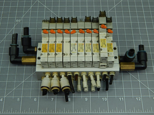 Lot of 10 SMC SY3140-5M0ZE  Solenoid Valve Assembly For Sale