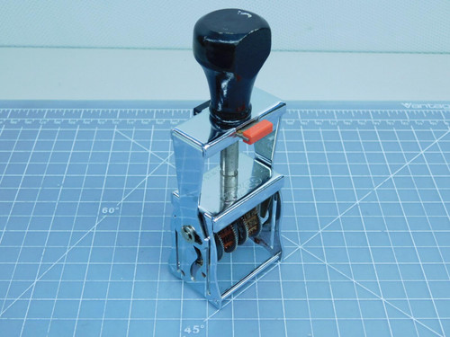 Lot of 2 Cosco   All Metal Custom Dater For Sale