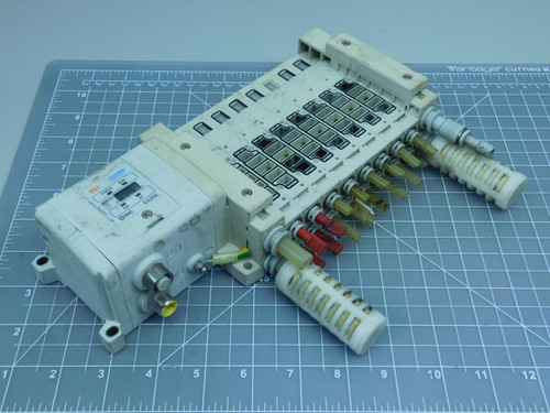 SMC EX250-SPR1  EX300 Serial interface Unit With 8-STA Manifold For Sale
