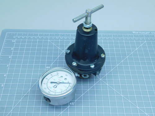 HAR 511 A-06  Pneumatic Regulator w Meter For Sale