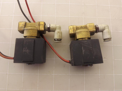 LOT OF 2 SMC VX2110V SOLENOID VALVE T48036