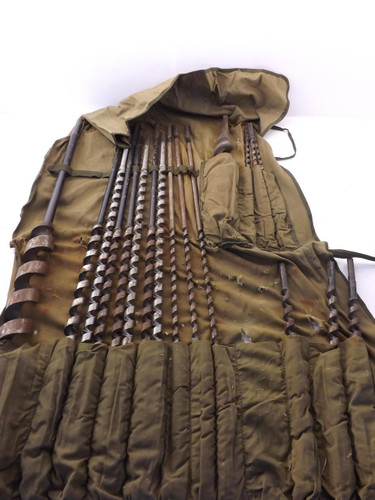 LOT OF 18 MEPHISTO AUGER BITS KIT W/ BAG T47899