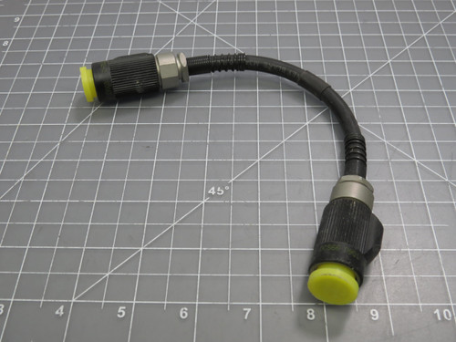 A3167702-2 80063 PCI 0CS66 0901 Military 10" Dogbone Cable w/ 6-pin Connectors For Sale