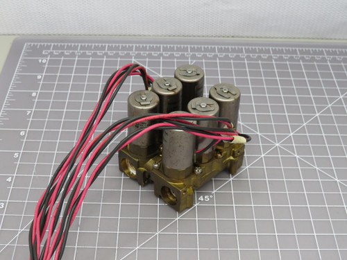 SMC VDW23-5G-1  Solenoid Valve Assembly (set of 6) For Sale