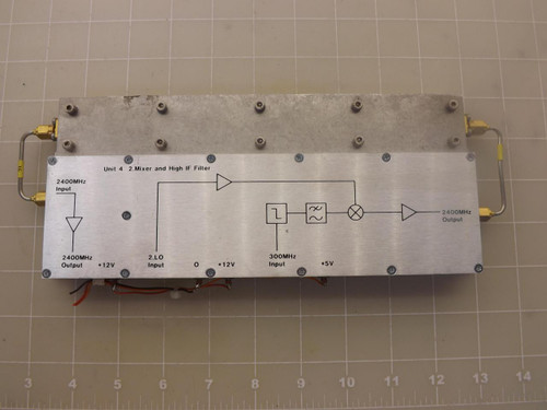 PROTELEVISION TECHNOLOGIES UNIT 4 2.MIXER AND HIGH IF FILTER T48221