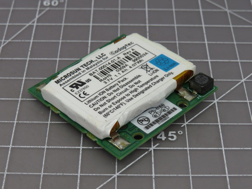 Microsun  BAT-00014-01-A  Adaptec Lithium Ion Battery For Sale