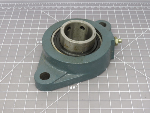 Dodge 1-3/16-205 400987 2 Bolt 17/16" Bore Flange Bearing For Sale