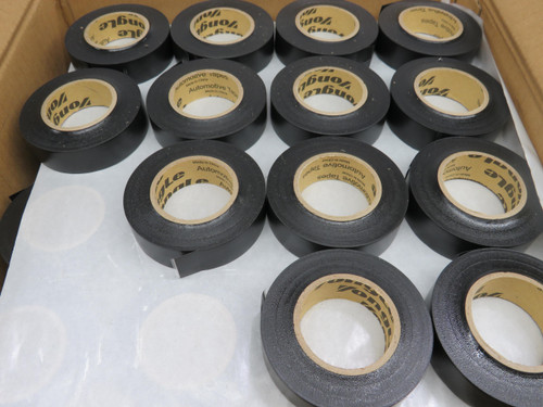 Lot of 205 Automotive Tapes 26-4506-C  Vinyl Black Tape 19 mm x 20 M For Sale