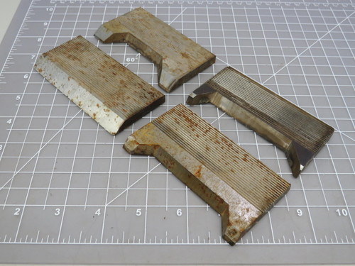 Lot of 4    Corrugated Back Molding Knives For Sale