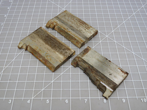 Lot of 3    Corrugated Back Molding Knives For Sale
