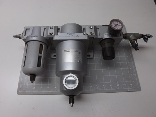 KOGANEI FN650-06-A-2W MF800-06-1U RN650-06 PNEUMATIC REGULATOR FILTER ASSEMBLY T48577