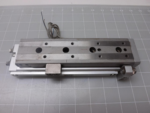 SMC MXQ16-100CSP PNEUMATIC CYLINDER SLIDER TABLE T48666