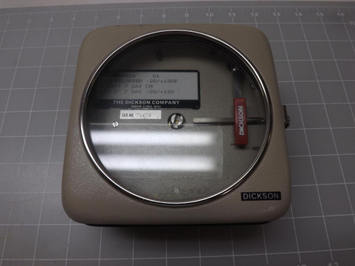 DICKSON 56824 CHART RECORDER T48708