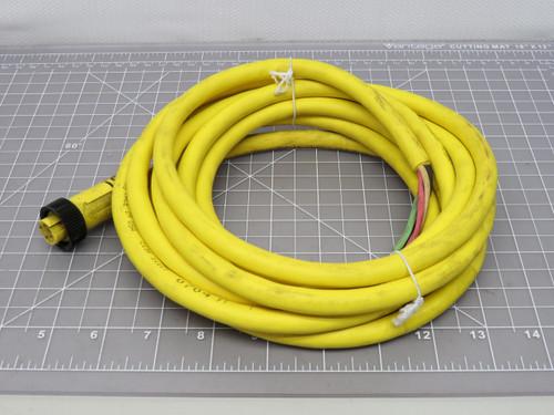 Woodhead 104000C01F120  Female Straight Cable 4p 12ft For Sale