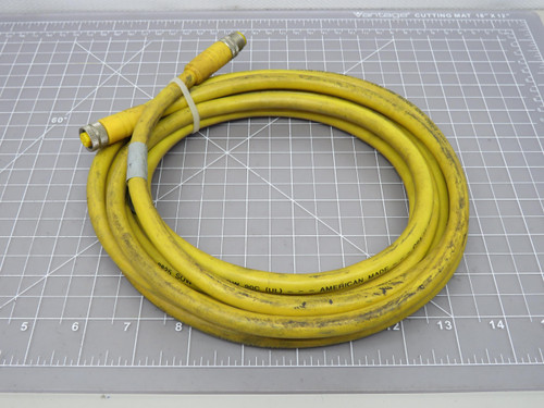 Lumberg RST3URKT3U-619 12FT  3-pin Male/female Cordset 12ft Cable For Sale