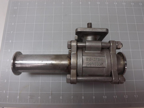 FLOW-TEK 316-CF8M VALVE ASSEMBLY T48732
