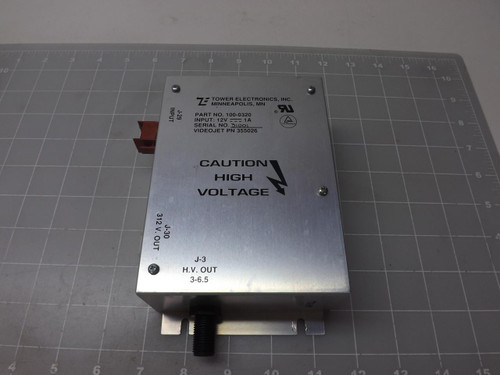 TOWER ELECTRONICS 100-0320 355026 DC POWER SUPPLY T48825