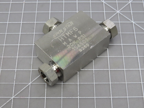 Spirstar HTM6  Tee Hyd High Pressure Fitting 20K PSI For Sale