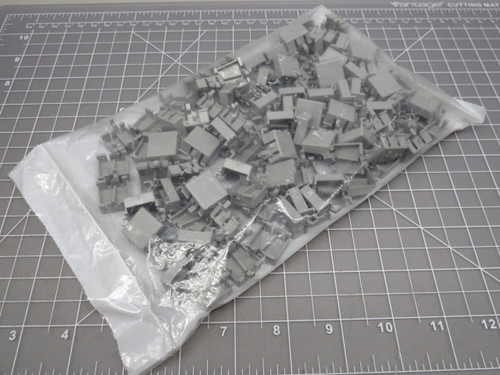 Lot of 100 Commscope M81-270 760205625 Blank Coaxial Adapter,Gray For Sale