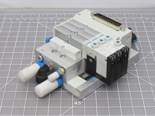 Festo CPASC1-VI  Pneumatic Valves w/ Manifold For Sale