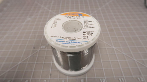 Alpha 63SN/37PB  Water Soluble Flux Solder Wire For Sale
