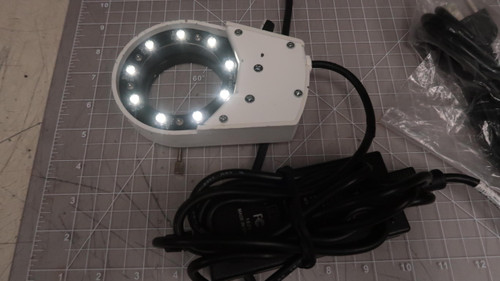Micro-Lite LV2000  High Intensity LED Ring Illuminator with 9 Extreme Output LEDs For Sale