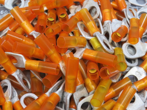 Lot of 120    Ring Terminal 3/8 Inch Stud For Sale