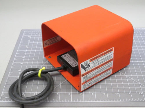 Linemaster T-51-SC36  Treadlite Foot Switch w/Guard For Sale
