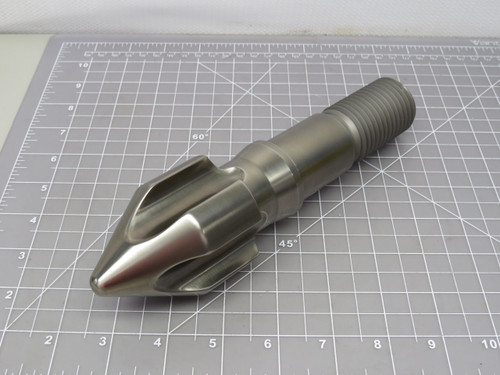 Plastic Process Equipment Screw Tip 3.6-4mm  58.75 Diameter For Sale