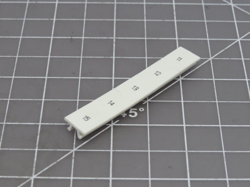Lot of 20 Phoenix Contact ZB12 3002645249 Zack Marker Strip For Sale