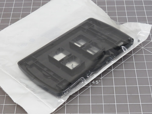 Lot of 25 Commscope 108333139 M14LE-003 LE Type Flush Mounted Faceplate Four Port Black For Sale