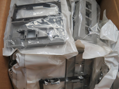 Lot of 25 Commscope 107167462 M14C-270 Furniture Faceplate Gray For Sale